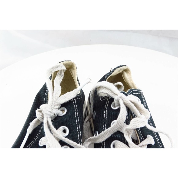 Converse All Star Toddler Unisex 12 Medium Black Low top Fabric - Picture 3 of 7